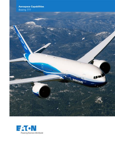 Aerospace Capabilities Boeing 777 .